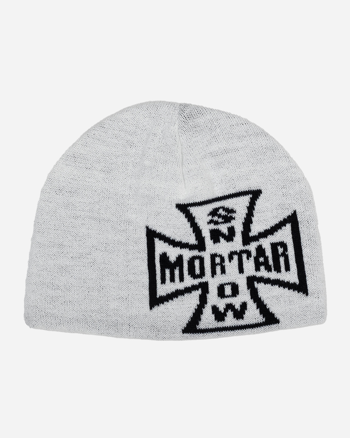 CROSS BEANIE WHITE (FREE)