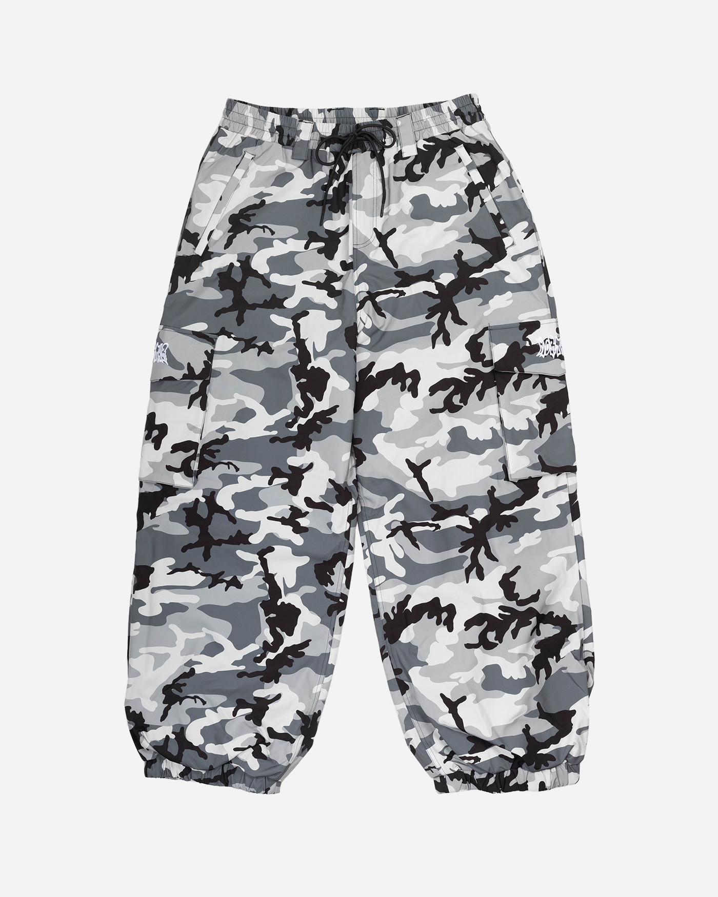BAGGY SNOWPANTS WINTER CAMO