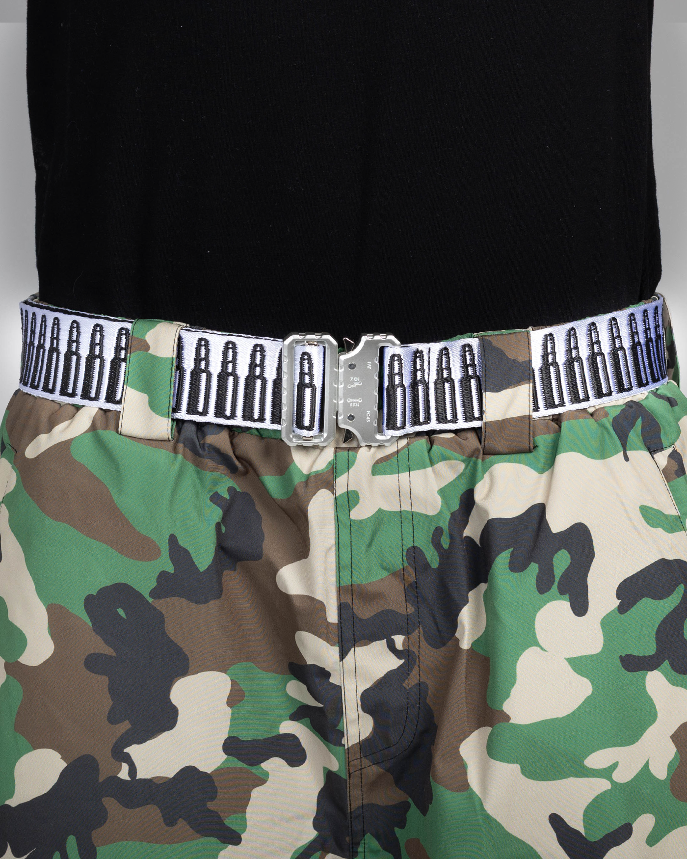 BULLET BELT WHITE
