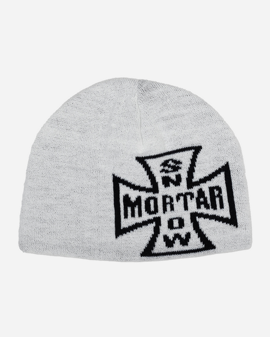 CROSS BEANIE WHITE (FREE)