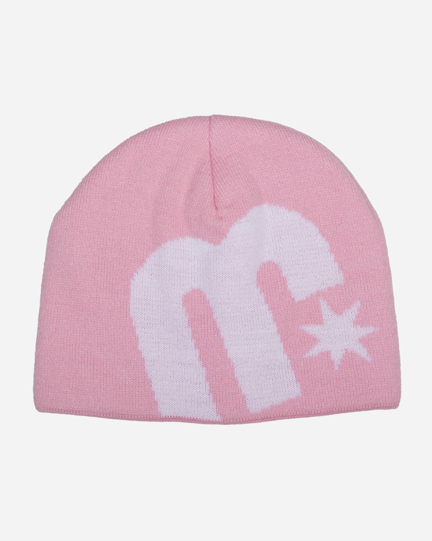 M STAR BEANIE PINK (FREE)