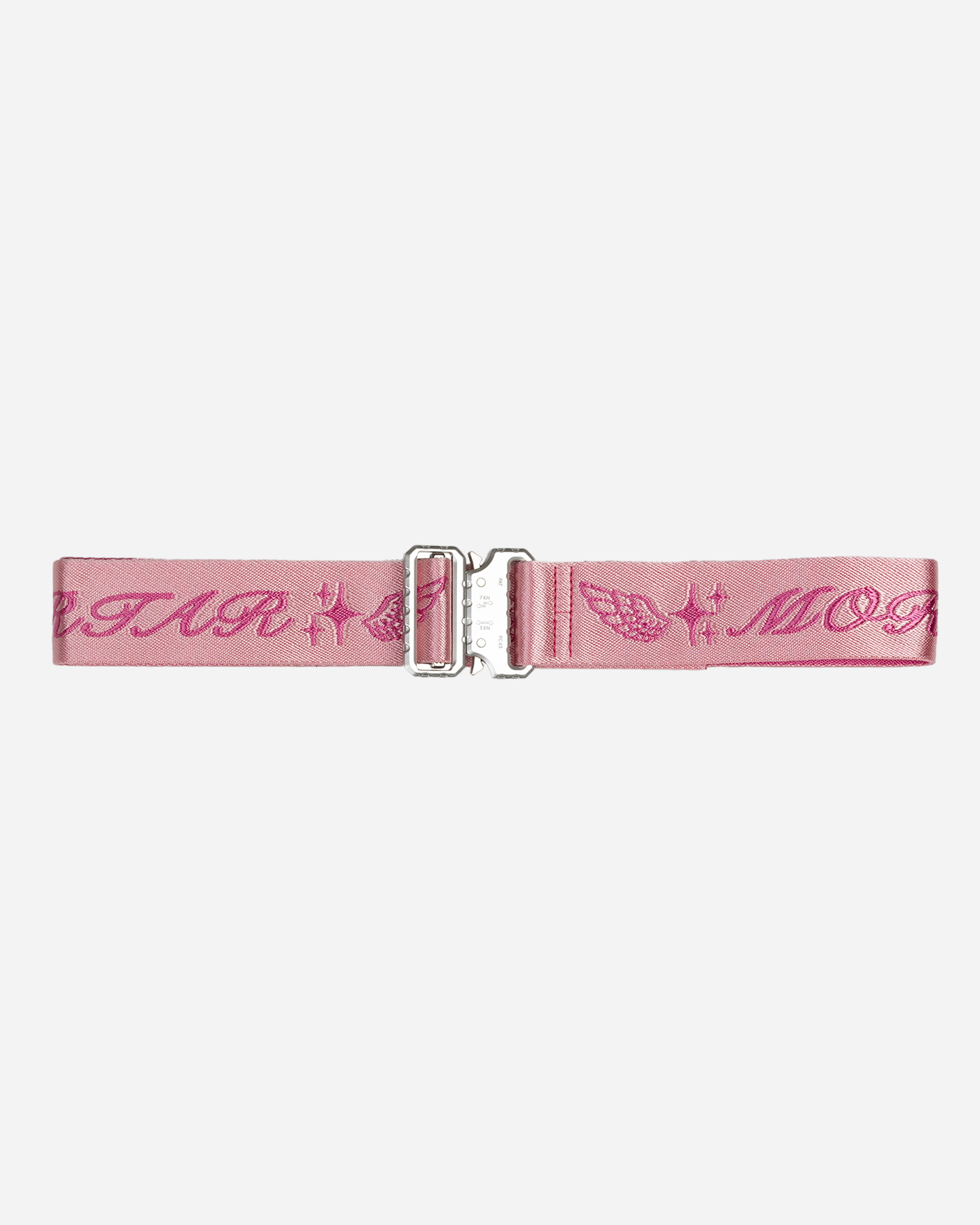 Pink belt front view
