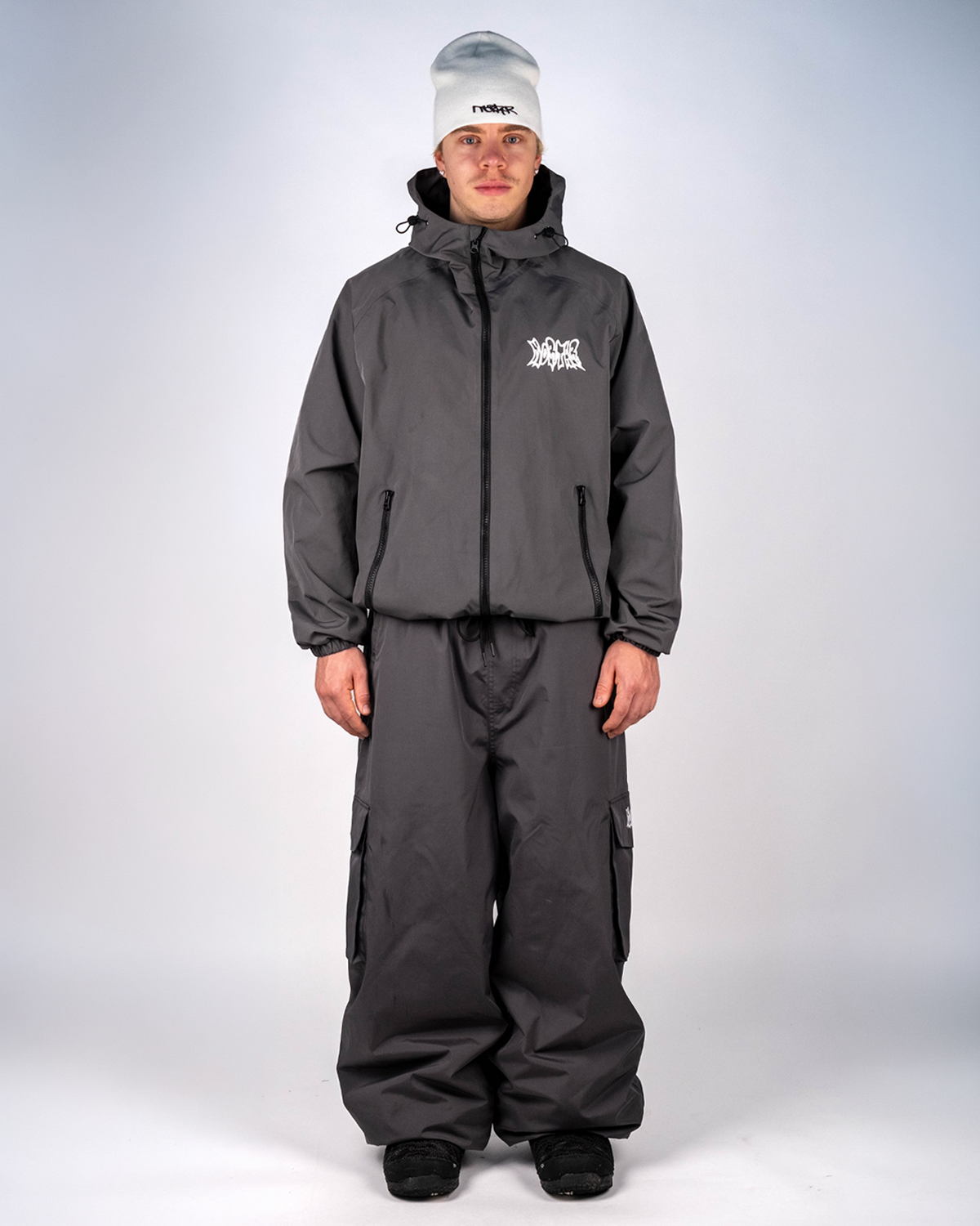 DARK GREY SNOW JACKET