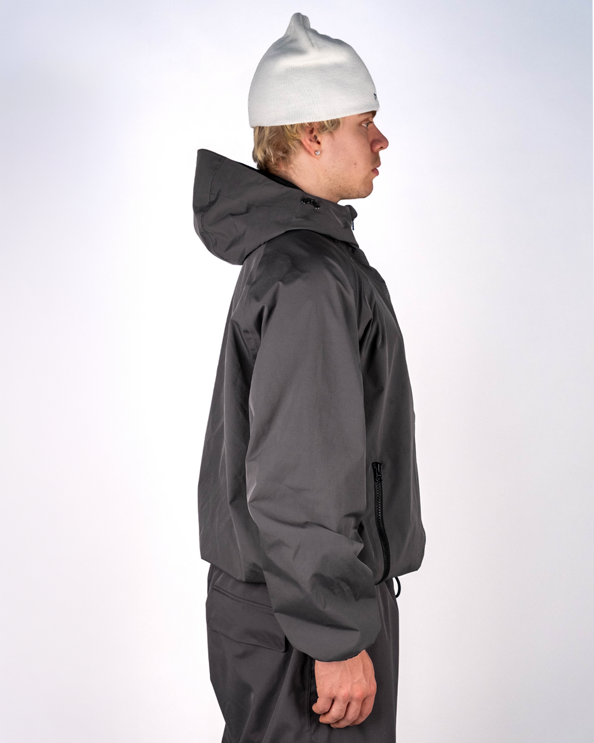 DARK GREY SNOW JACKET